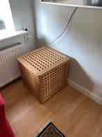 2x IKEA HOL Bijzettafel 50x50 cm, Minder dan 55 cm, Gebruikt, Vierkant, Hout