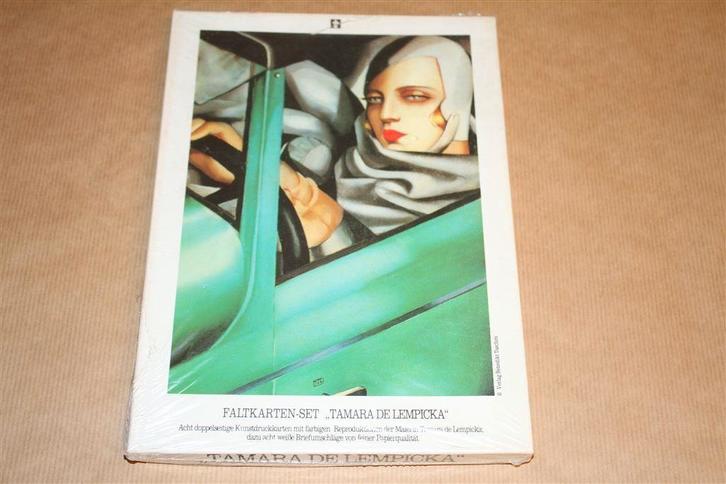 Faltkarten-Set Tamara de Lempicka. 8 Kaarten., Boeken, Kunst en Cultuur | Beeldend, Gelezen, Ophalen of Verzenden