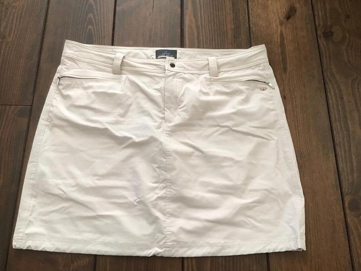 Creme rok/broek mt. 48, Kleding | Dames, Rokken, Zo goed als nieuw, Maat 46/48 (XL) of groter, Beige, Ophalen of Verzenden