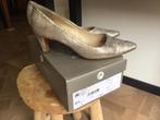 Peter Kaiser gouden pumps mt 40,goudkleurige schoen met hak., Ophalen, Zo goed als nieuw, Overige kleuren