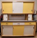 Vintage buffet-/ keukenkast, Huis en Inrichting, Ophalen, Gebruikt, 150 tot 200 cm, 150 tot 200 cm