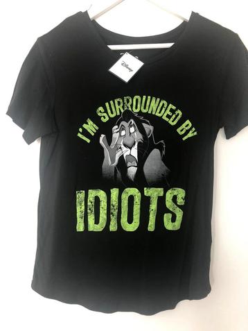 T shirt dames maat S disney Scar Nieuw beschikbaar voor biedingen
