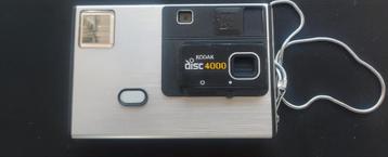 Kodak Disc 4000 futuristisch fotocameraatje Jaren 80 vintage beschikbaar voor biedingen