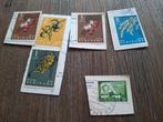 Aantal gestempelde postzegels uit Suriname., Ophalen of Verzenden, Gestempeld