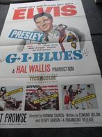 Elvis origineel USA filmposter G.I.Blues, Rechthoekig Staand, Ophalen of Verzenden, Zo goed als nieuw, A1 t/m A3