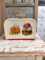 Vintage kartonnen kinderkoffertje, Ophalen of Verzenden