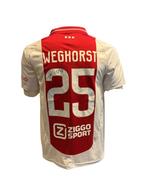 Wout Weghorst gesigneerd AFC Ajax 24/25 thuis Shirt, Soccersignings.nl, Shirt, Ophalen of Verzenden, Zo goed als nieuw