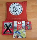 Ajax verzameling: spel, kussen, Verzamelen, Ophalen of Verzenden, Zo goed als nieuw, Ajax, Spel