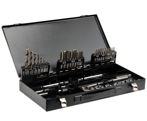 Tap/Matrijs set M3-M12 44-delig Yato YT-2978, Doe-het-zelf en Verbouw, Draaibanken, Nieuw, Ophalen of Verzenden