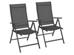 2 Inklapbare Tuinstoelen - Nieuw!, Nieuw, Ophalen of Verzenden, A, Metaal