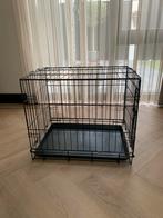 puppy bench met puppy pads 60x40x50, Dieren en Toebehoren, Ophalen of Verzenden, Zo goed als nieuw