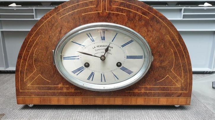 Leuke spaarpot klok, Antiek en Kunst, Antiek | Klokken, Ophalen