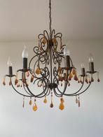 Kroonluchter metaal, Huis en Inrichting, Lampen | Kroonluchters, Ophalen, Gebruikt, Metaal