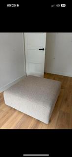 HKLiving Nieuwe Bouclé hocker, Vierkant, Nieuw, Ophalen of Verzenden, Stof