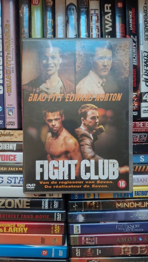 Fight club dvd, Vanaf 16 jaar, Ophalen of Verzenden, Zo goed als nieuw