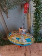 Antieke blikken bromtol,tol, us zone Germany,hond,harlequin, Antiek en Kunst, Ophalen of Verzenden