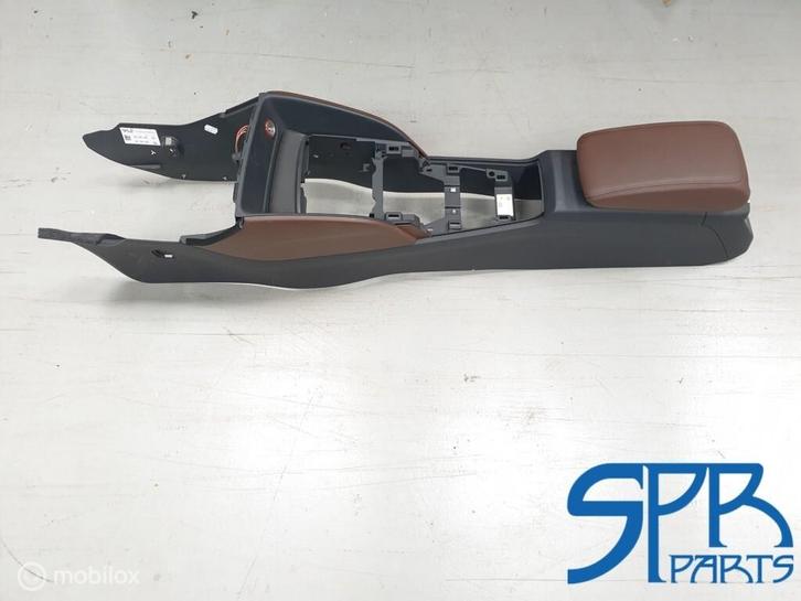 A3 S3 8V Middenconsole BRUIN LEDER LEER ARMSTEUN ARMLEUNING, Auto-onderdelen, Interieur en Bekleding, Audi, Gebruikt, Ophalen of Verzenden