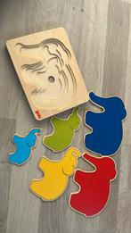 Goki olifanten puzzel hout, Ophalen of Verzenden, Minder dan 10 stukjes, Nieuw, Van hout