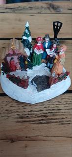 Kerstdorp tafereel met zangers, Diversen, Kerst, Ophalen