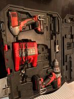 Milwaukee M18 Schroefmachine set, Doe-het-zelf en Verbouw, Gereedschap | Boormachines, Ophalen, Gebruikt
