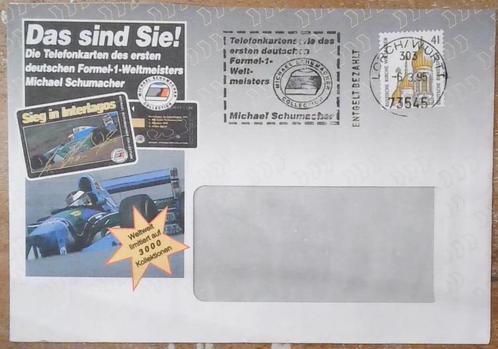 1995 speciaaluitgave Michael Schumacher formule 1, Postzegels en Munten, Postzegels | Europa | Duitsland, Gestempeld, 1990 tot heden