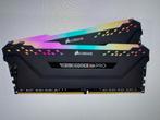 corsair vengeance rgb pro 2x16gb (32gb totaal) ddr4 3200mhz, Computers en Software, RAM geheugen, Ophalen, Gebruikt, 32 GB, DDR4
