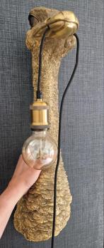 Wandlamp Struisvogel Franz Jozef Goud, Huis en Inrichting, Ophalen of Verzenden, Zo goed als nieuw, Kunststof, Dierenlamp