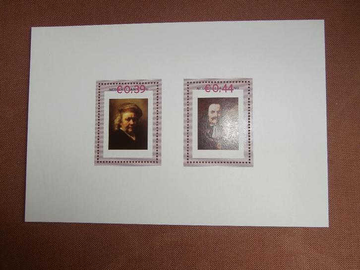 NL 2007; VELLETJE REMBRANDT en M.A. DE RUYTER, Postzegels en Munten, Postzegels | Nederland, Postfris, Na 1940, Verzenden