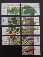 NVPH 2758 - 2767 2010, Lang Leve Het Bos, Met Tab, Ophalen of Verzenden, Na 1940, Gestempeld