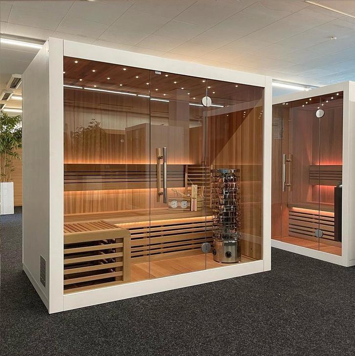 Finse Sauna, Sport en Fitness, Sauna, Nieuw, Complete sauna, Fins of Traditioneel, Ophalen