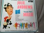 Julie Andrews elpee/vinyl.Thoroughly Modern Millie+boekje., Ophalen, 1960 tot 1980, Gebruikt, 12 inch