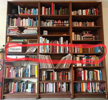 Billy boekenkast bruinhout (3x H237xB80xD28) (IKEA) - afbeelding 4