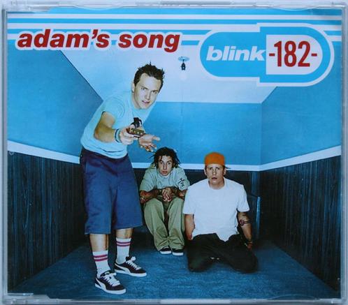 Blink-182 - Adam's Song (1 track PROMO CD single 2000) RARE, Cd's en Dvd's, Cd Singles, Zo goed als nieuw, Rock en Metal, 1 single