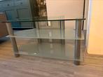 TV-meubel glas, Huis en Inrichting, Kasten | Televisiemeubels, Ophalen, 50 tot 100 cm, Minder dan 100 cm, 25 tot 50 cm