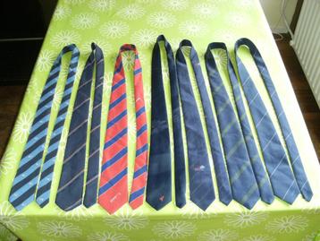 Verzameling stropdassen van bedrijven (5) beschikbaar voor biedingen