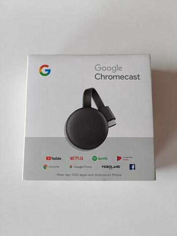 Google Chromecast V3 - in doos! beschikbaar voor biedingen