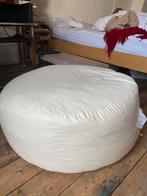 Coco mat poef als nieuw. Beige roze gemyleerd, Huis en Inrichting, Ophalen, Zo goed als nieuw, Rond