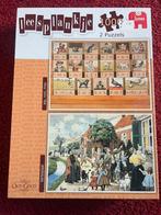 Leesplankje 2 puzzels jumbo 1000 stukjes, Ophalen of Verzenden, 500 t/m 1500 stukjes, Zo goed als nieuw