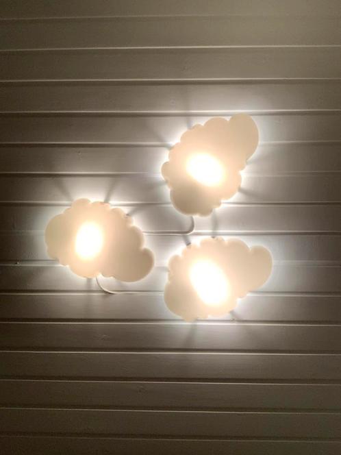 Lampen in de vorm van wolkjes Ypplist IKEA, Huis en Inrichting, Lampen | Wandlampen, Gebruikt, Ophalen of Verzenden