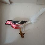 Leuke vogel op clip kerstbal, Ophalen, Gebruikt