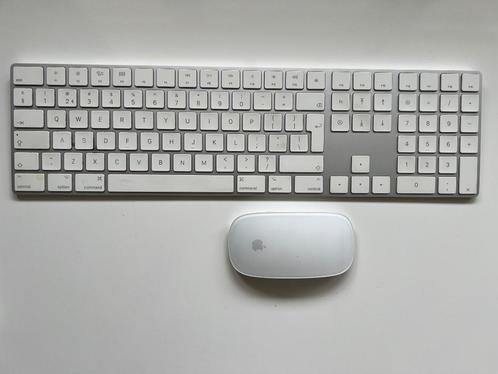 Apple Magic Keyboard + Magic Mouse 2 – draadloos en stijlvol, Computers en Software, Toetsenborden, Zo goed als nieuw, Qwerty