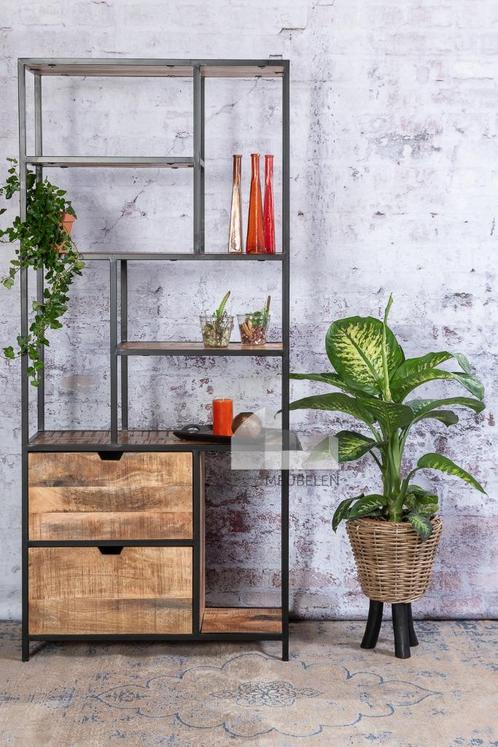 Boekenrek 'Handle-Mango' [ GRATIS GELEVERD DOOR HEEL NL !! ], Huis en Inrichting, Kasten | Boekenkasten, Nieuw, 50 tot 100 cm