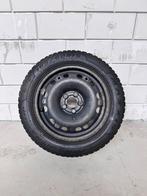 Skoda Fabia Stalen Velgen met Winterbanden, Ophalen, Gebruikt, 15 inch, Banden en Velgen