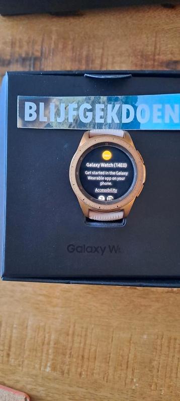 Samsung Galaxy Watch 42mm - Perfecte Smartwatch! beschikbaar voor biedingen