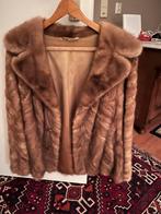 Retro Bontjas - 70s Vintage, Ophalen of Verzenden, Gedragen, Maat 38/40 (M), Bruin