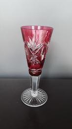 19e eeuwse Val St Lambert bruidsvaas in kristal ., Antiek en Kunst, Ophalen of Verzenden