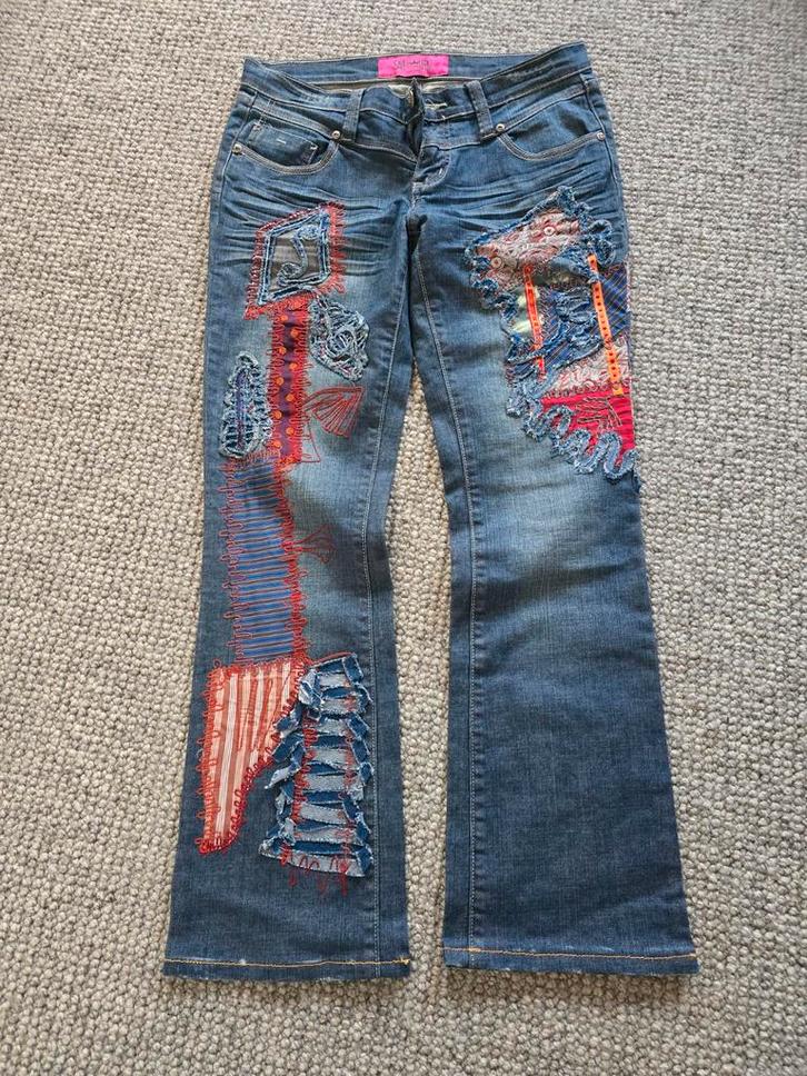 Save the Queen Spijkerbroek Maat 32, Kleding | Dames, Spijkerbroeken en Jeans, Zo goed als nieuw, W30 - W32 (confectie 38/40)