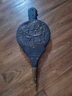 Antieke Blaasbalg met Tafereel, Ophalen, Koper