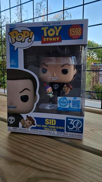 Funko Pop! Sid - Toy Story 30 Jaar Bestaan beschikbaar voor biedingen