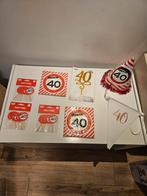 40 Jaar Versiering Pakket, Hobby en Vrije tijd, Feestartikelen, Ophalen of Verzenden, Nieuw, Versiering, Verjaardag